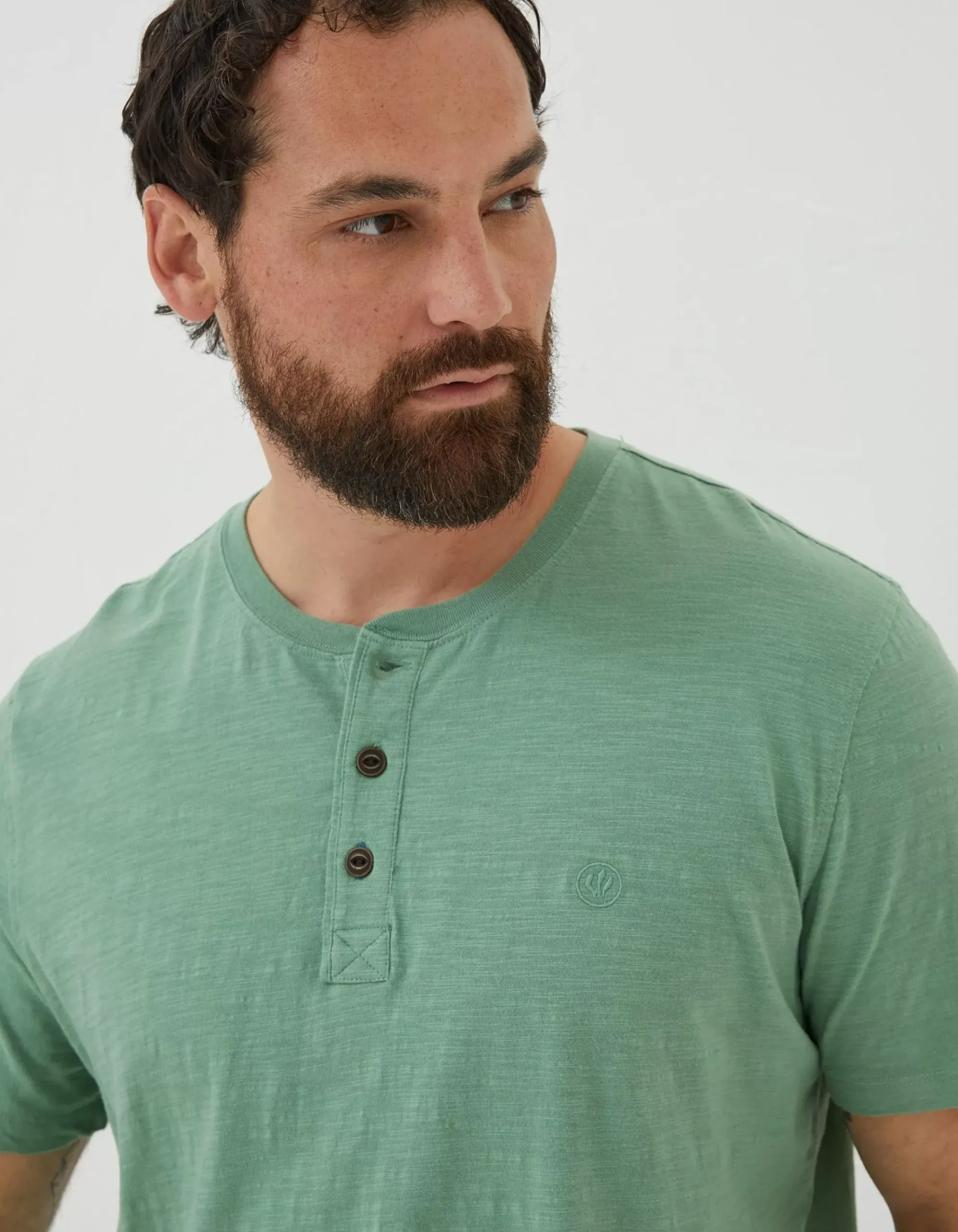 Slub Henley T-Shirt
