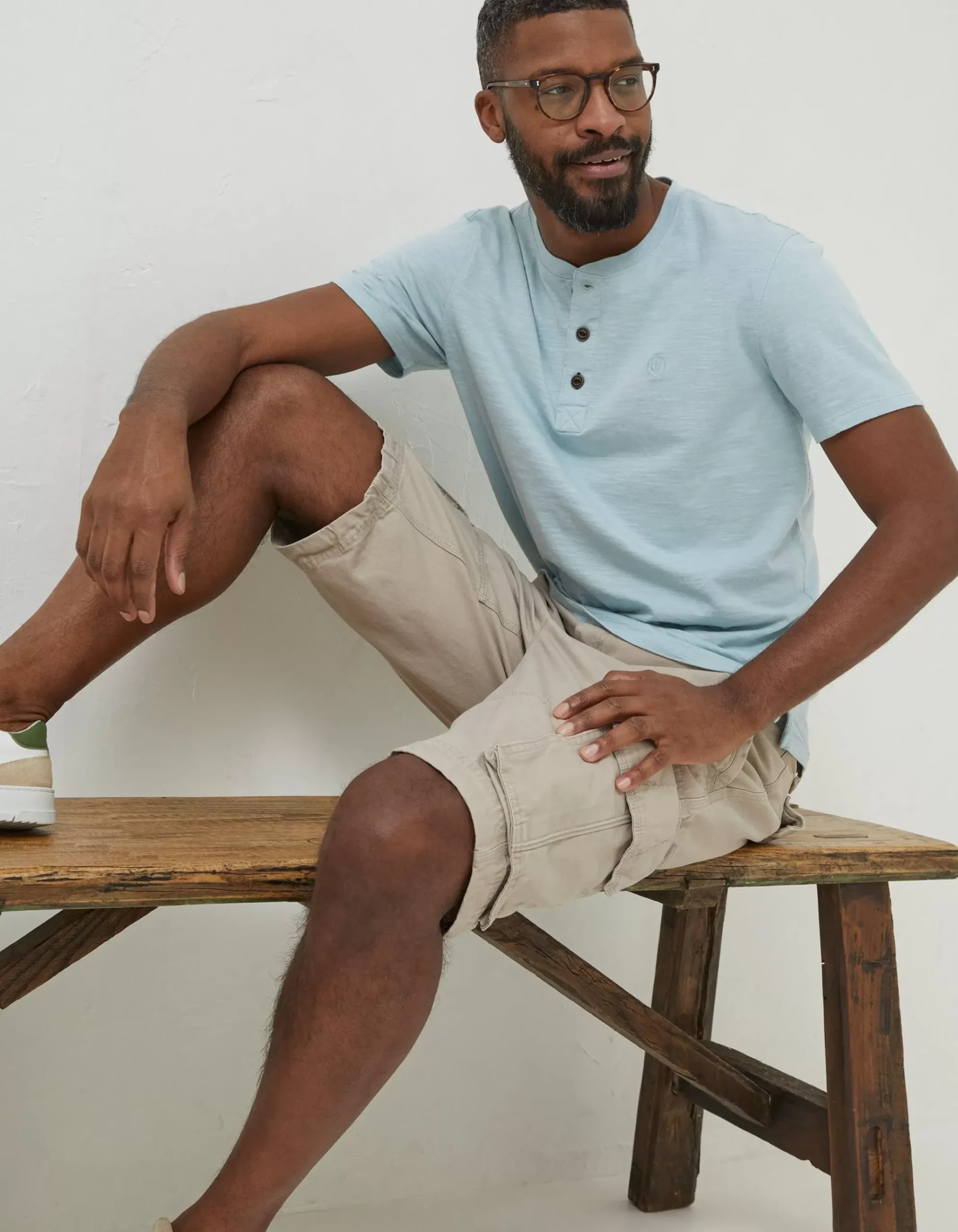 Slub Henley T-Shirt