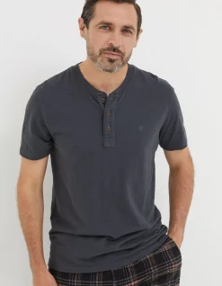 Slub Henley T-Shirt