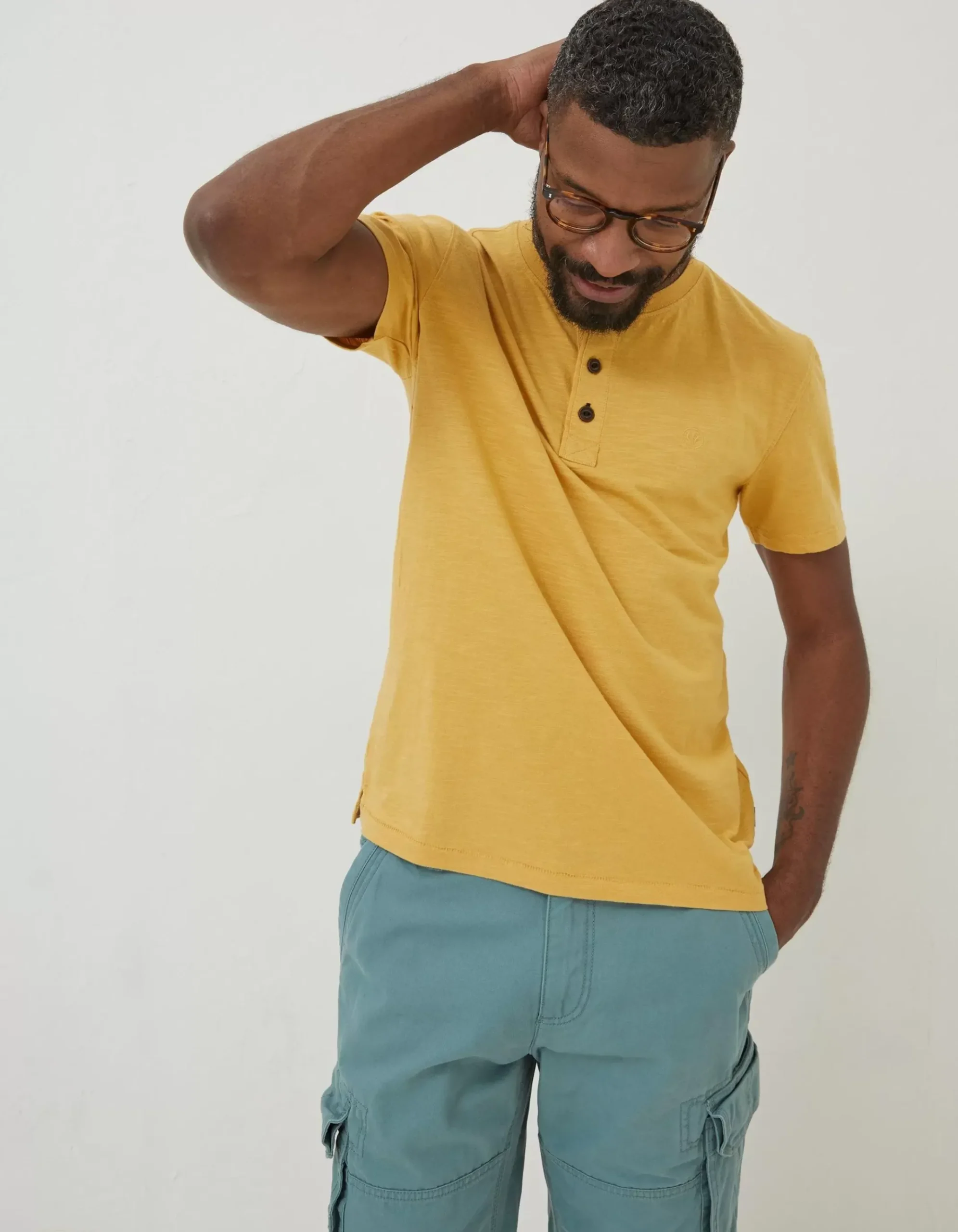 Slub Henley T-Shirt