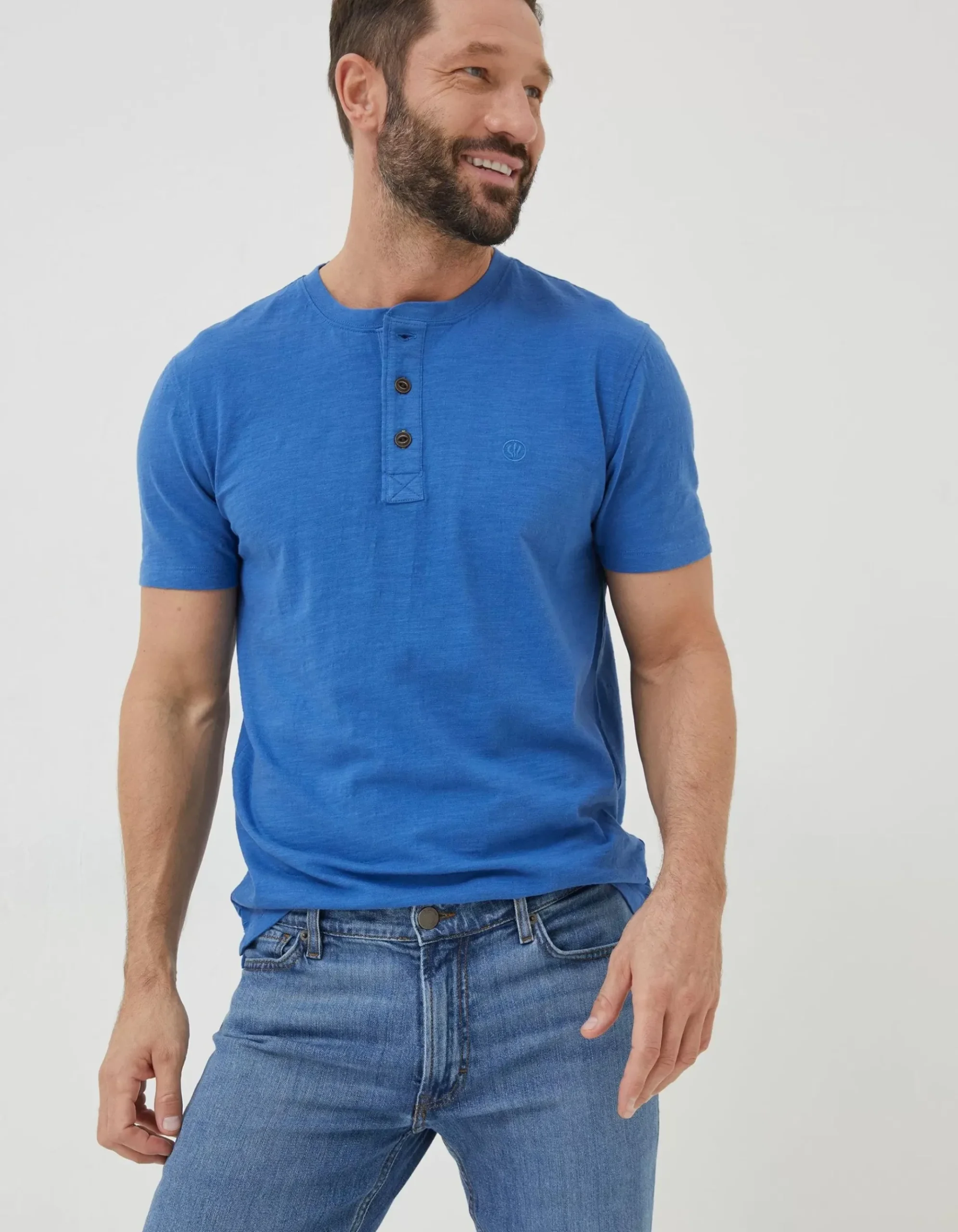 Slub Henley T-Shirt
