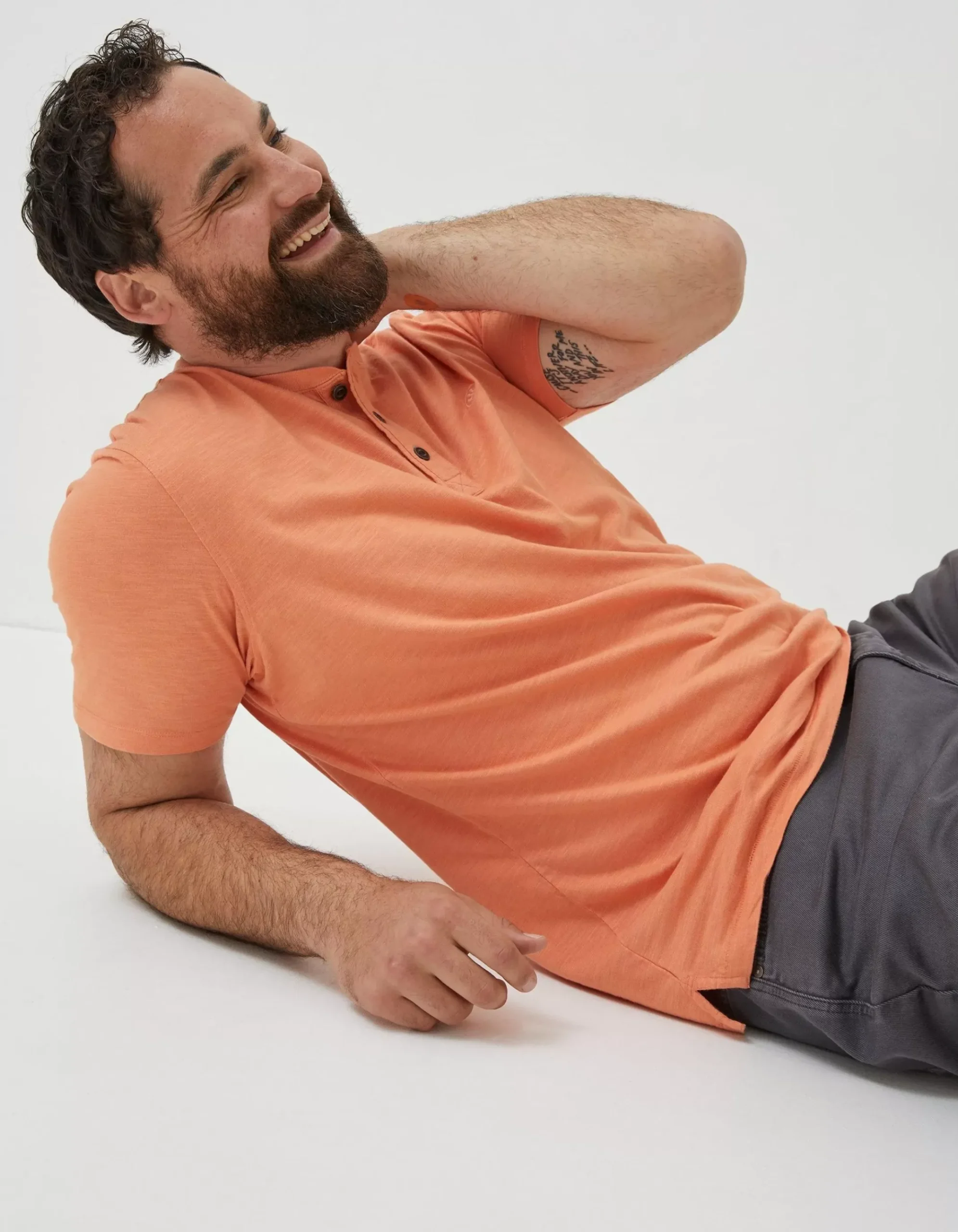 Slub Henley T-Shirt