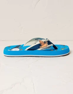 Snail And The Whale Flip Flops