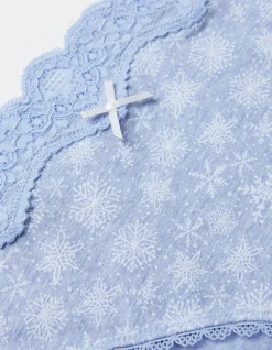 Snowflake Print Mini Knickers