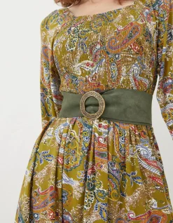Soft Wide Suede Belt