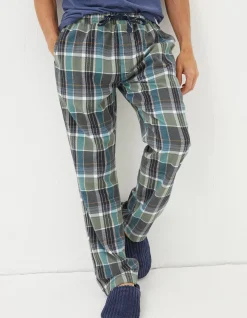 Southsea Checked Pyjama Bottoms