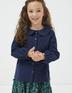 Spot Cord Blouse