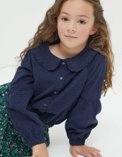 Spot Cord Blouse