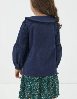 Spot Cord Blouse