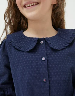 Spot Cord Blouse