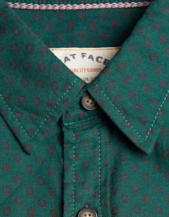Square Geo Print Shirt