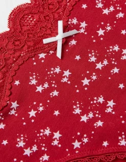 Star Print Mini Knickers