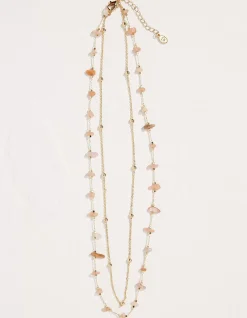 Stone Layered Necklace