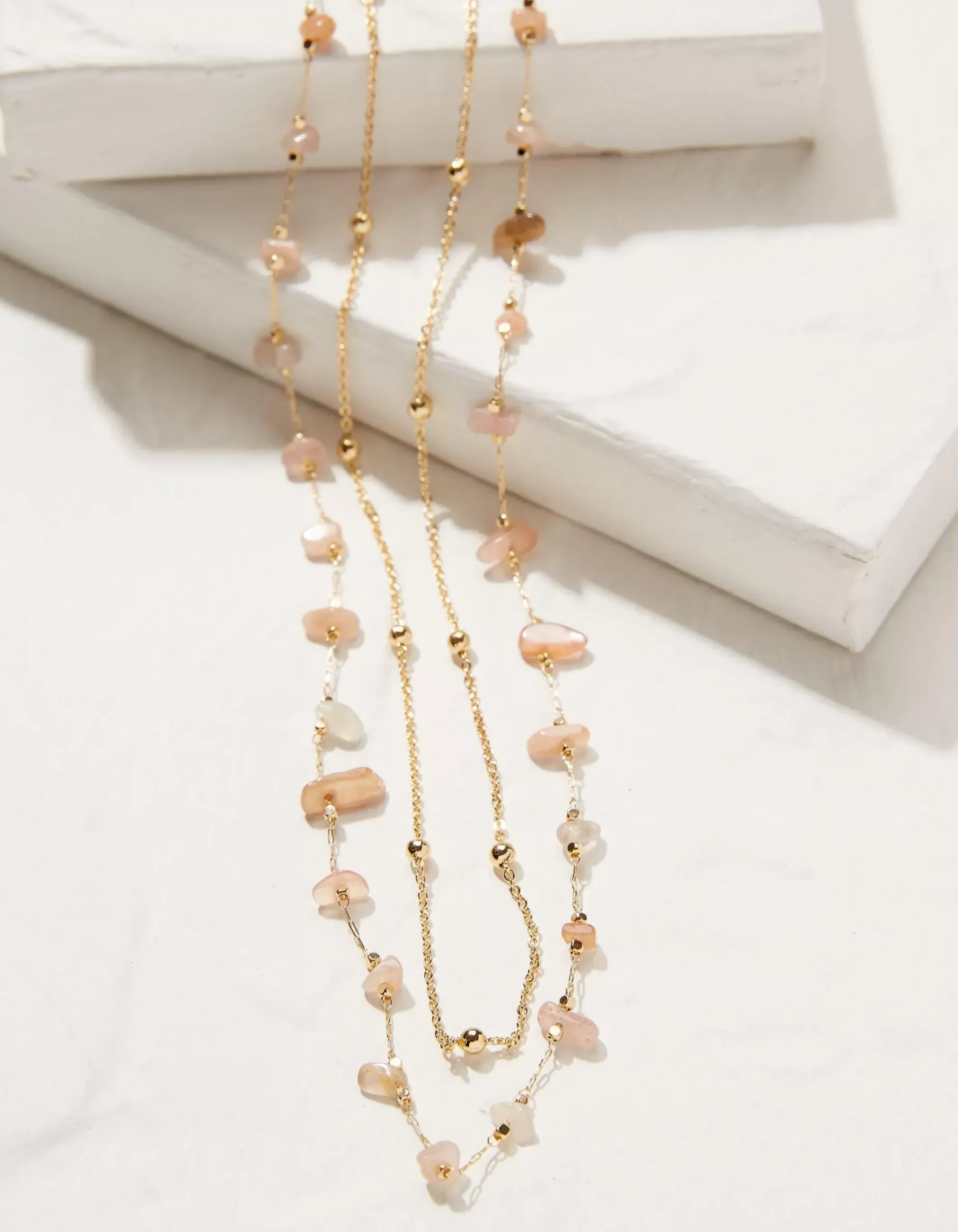 Stone Layered Necklace