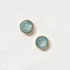 Stone Stud Earrings