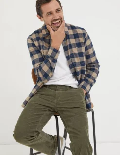 Straight Cord Trousers