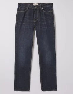 Straight Dark Vintage Wash Jeans