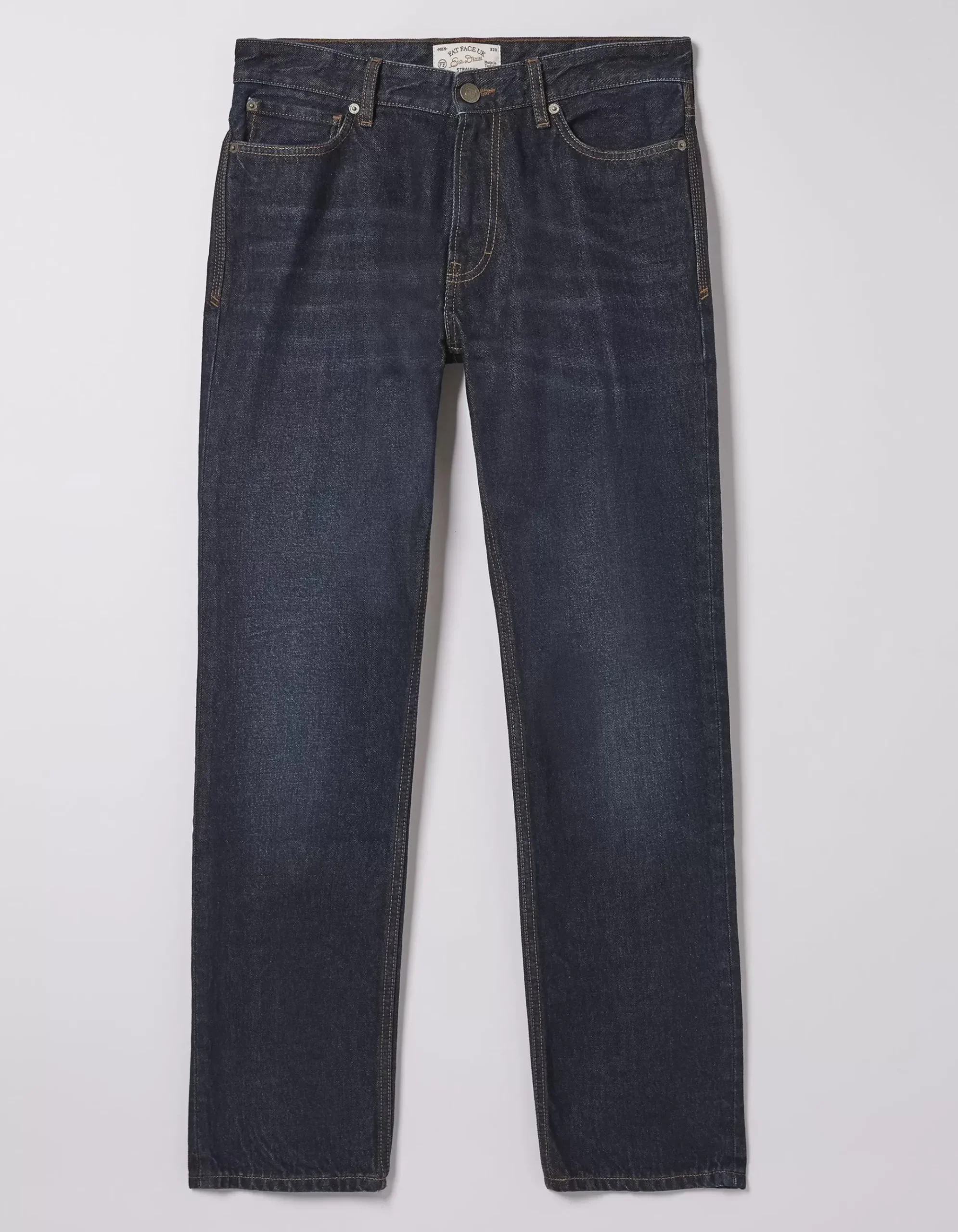 Straight Dark Vintage Wash Jeans