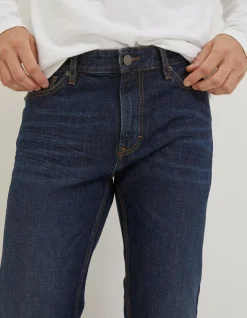 Straight Dark Vintage Wash Jeans