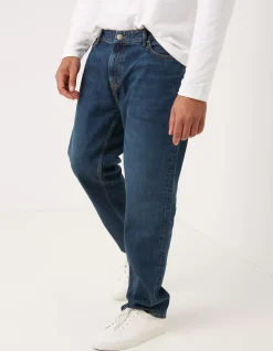 Straight Mid Wash Jeans