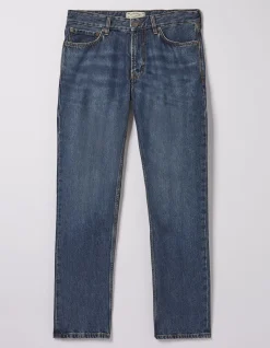 Straight Mid Wash Jeans