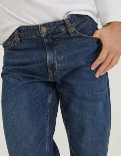 Straight Mid Wash Jeans