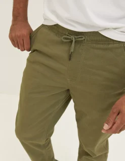 Straight Pull On Trousers