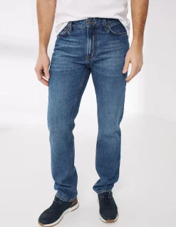 Straight Stone Wash Jeans