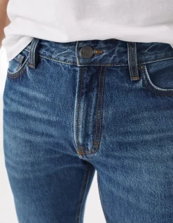 Straight Stone Wash Jeans