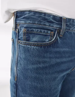 Straight Stone Wash Jeans