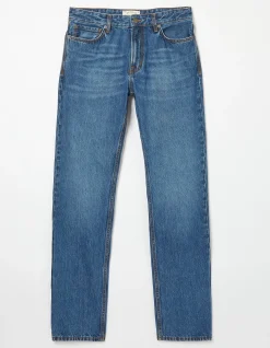 Straight Stone Wash Jeans