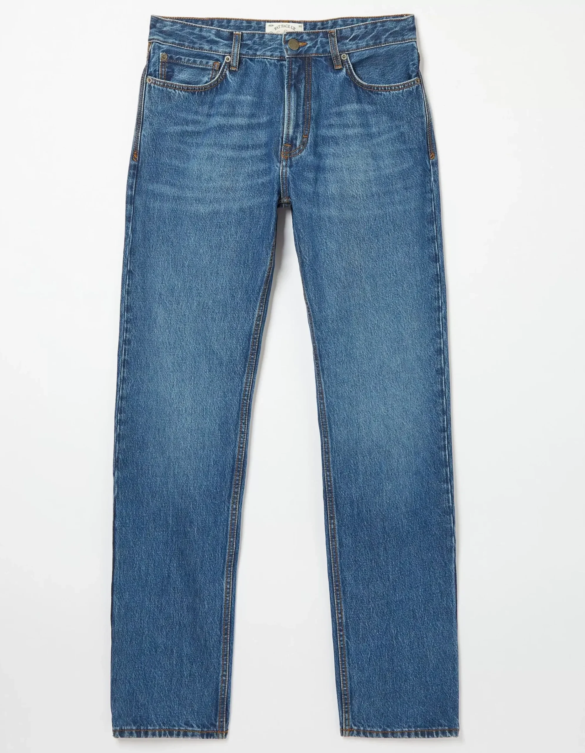Straight Stone Wash Jeans