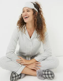 Stripe Box Pyjamas Gift Box Set