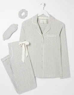 Stripe Box Pyjamas Gift Box Set