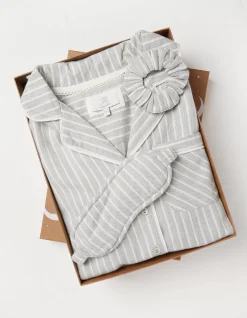 Stripe Box Pyjamas Gift Box Set