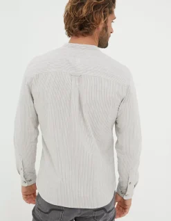 Stripe Grandad Shirt