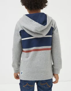 Stripe Henley Hoodie