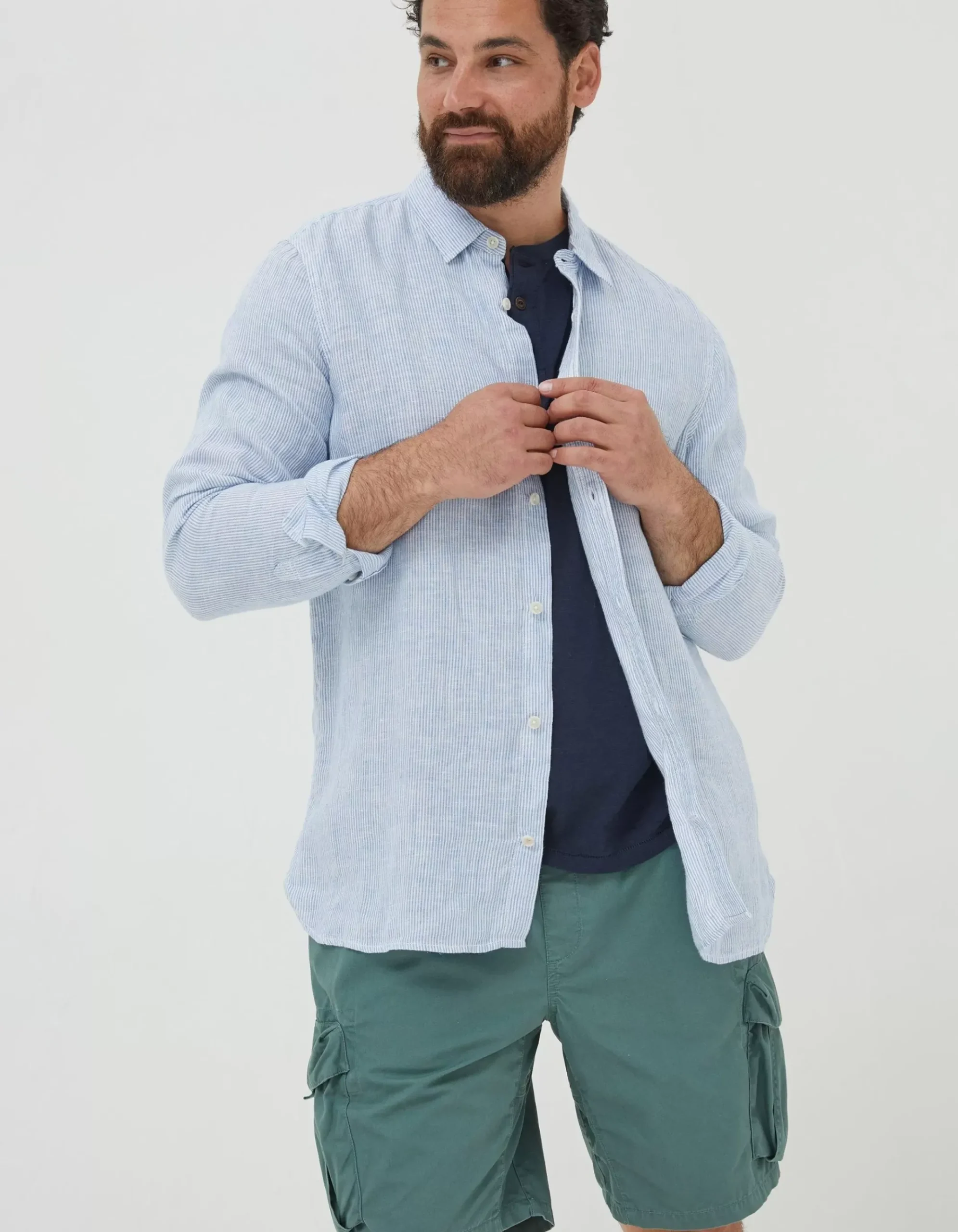 Stripe Linen Shirt