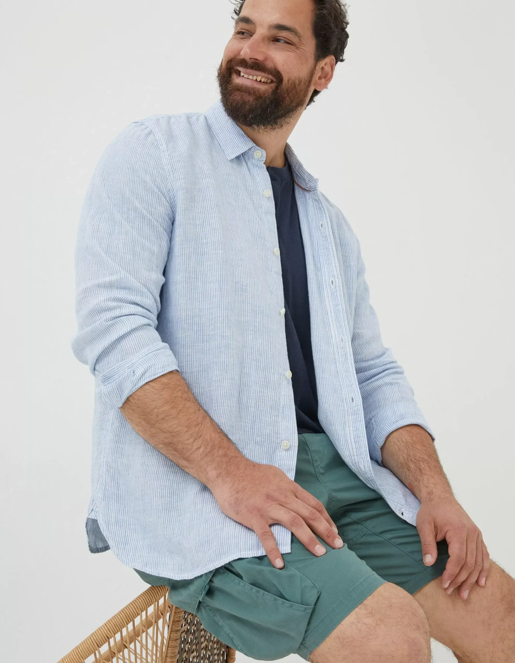 Stripe Linen Shirt