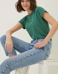 Sutton Straight Cropped Jeans