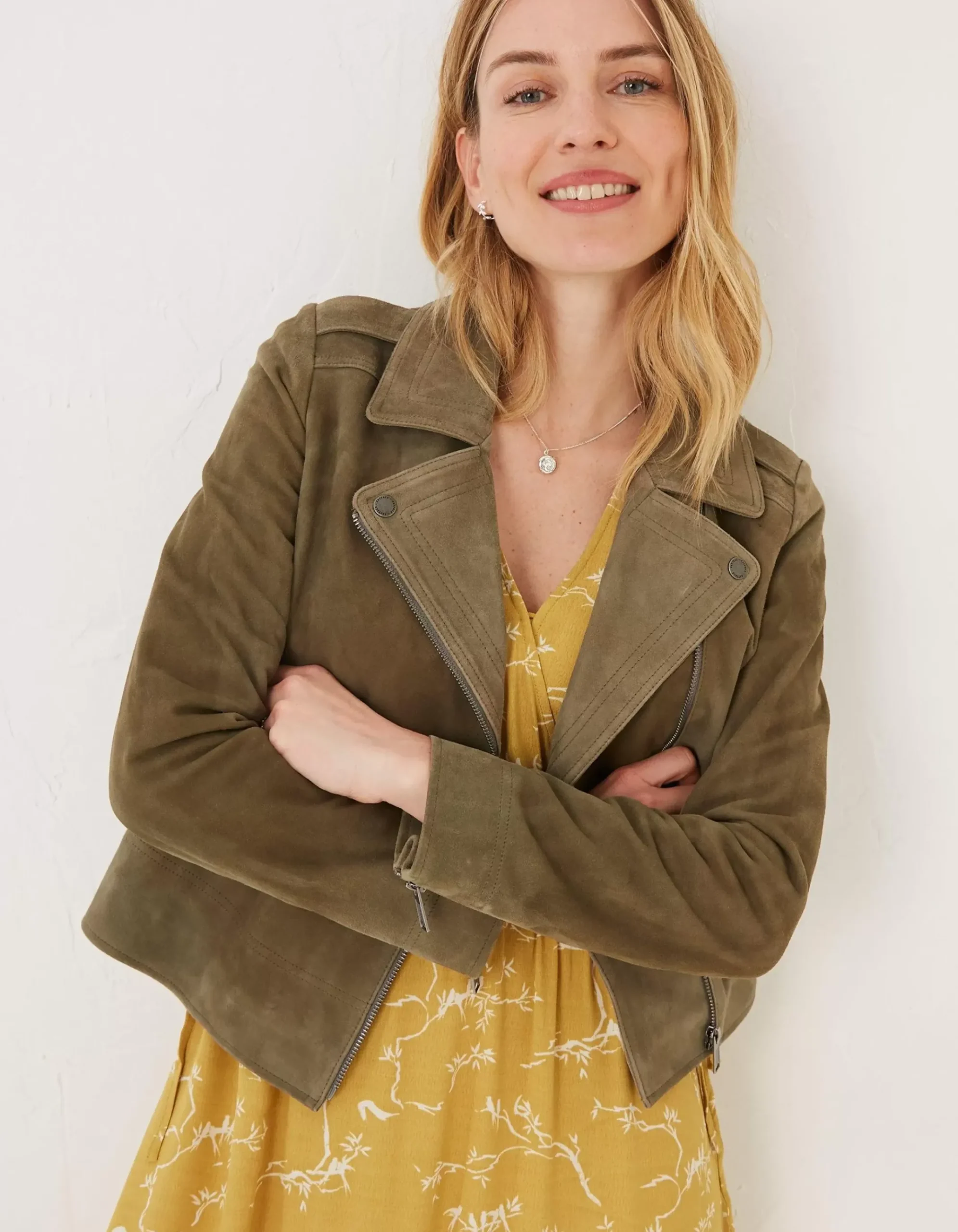 Suzie Suede Biker Jacket