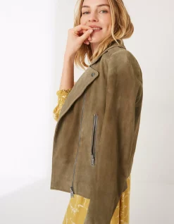 Suzie Suede Biker Jacket