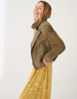 Suzie Suede Biker Jacket