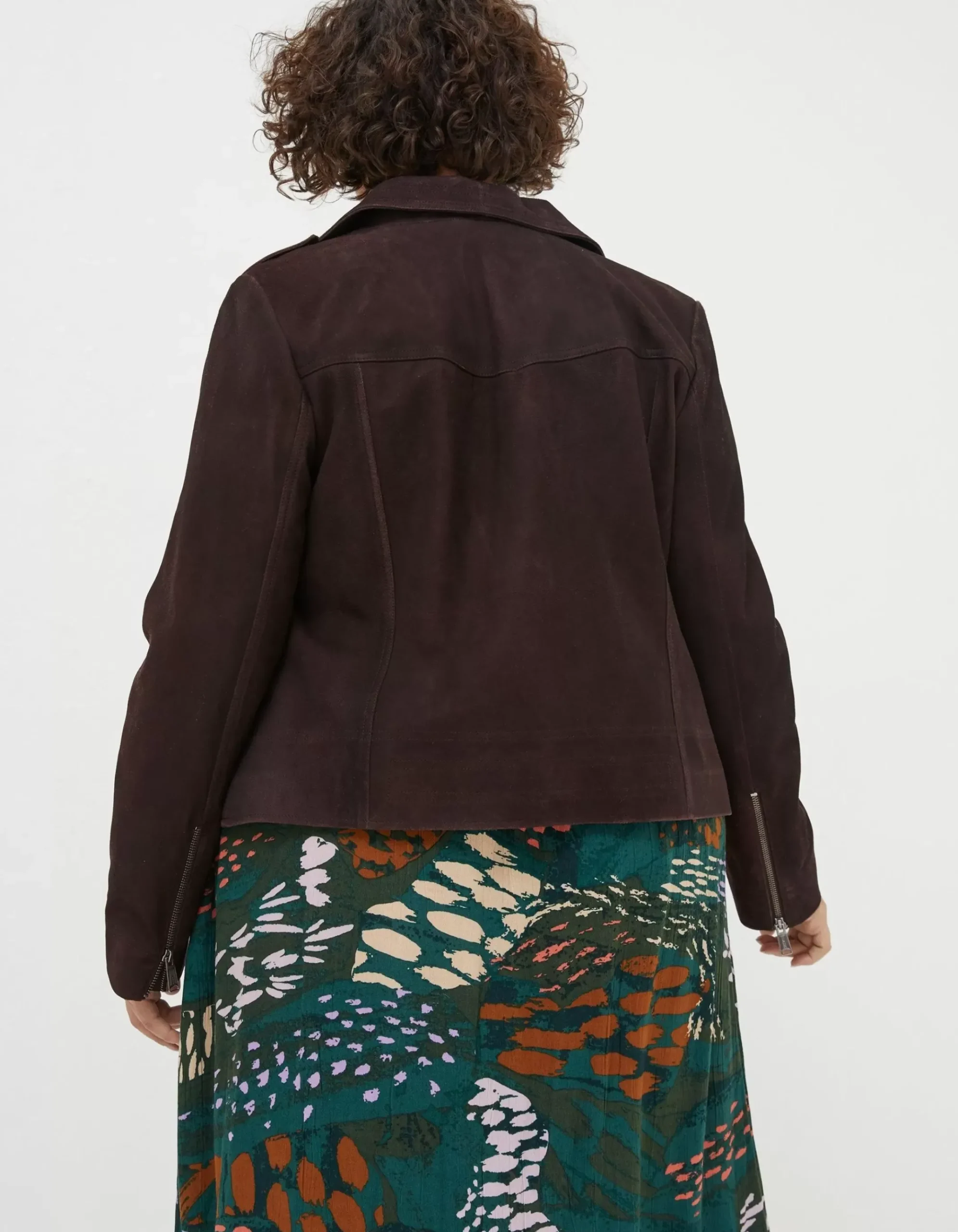 Suzie Suede Biker Jacket