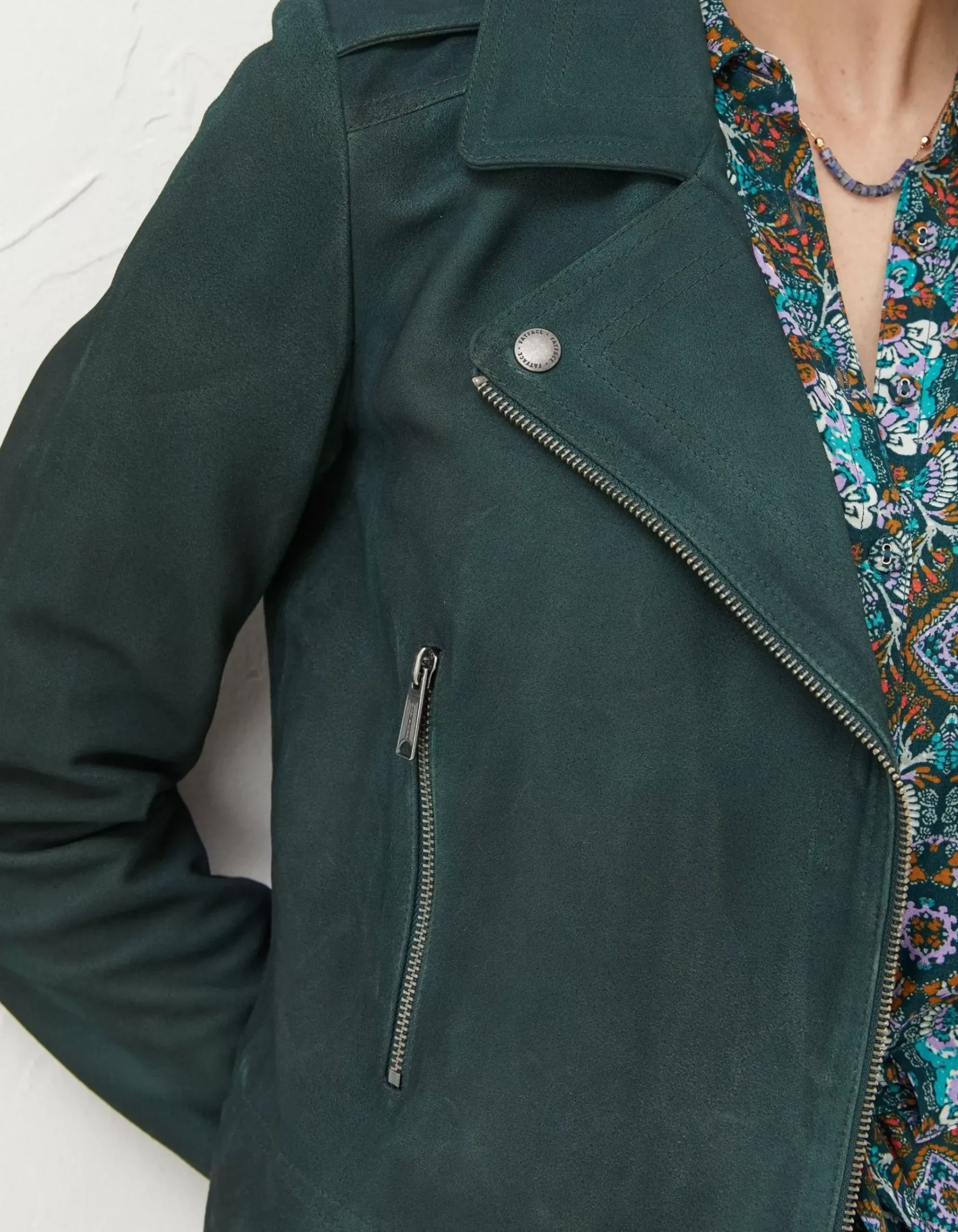 Suzie Suede Biker Jacket