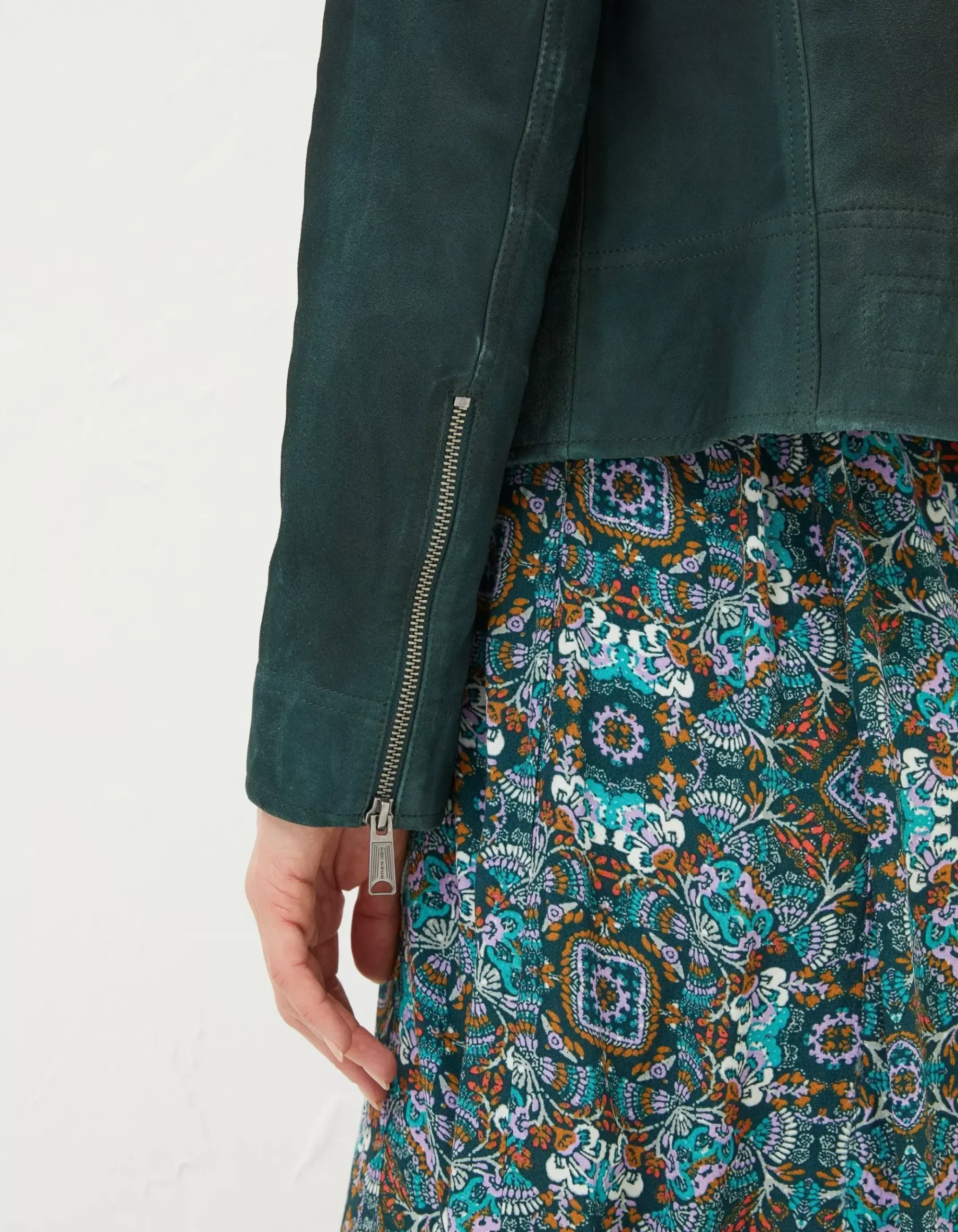 Suzie Suede Biker Jacket