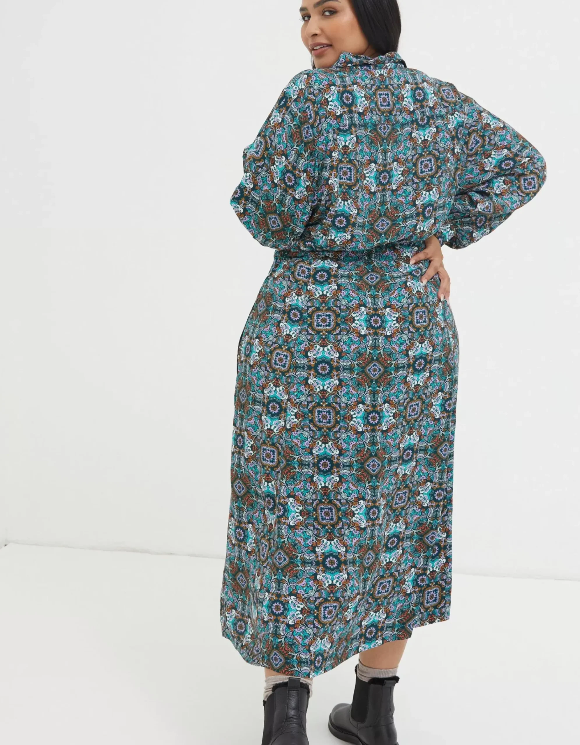 Swinley Mirrored Midi Dress