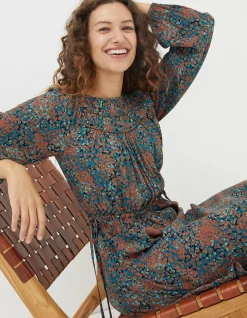 Taylor Textured Spot Dress