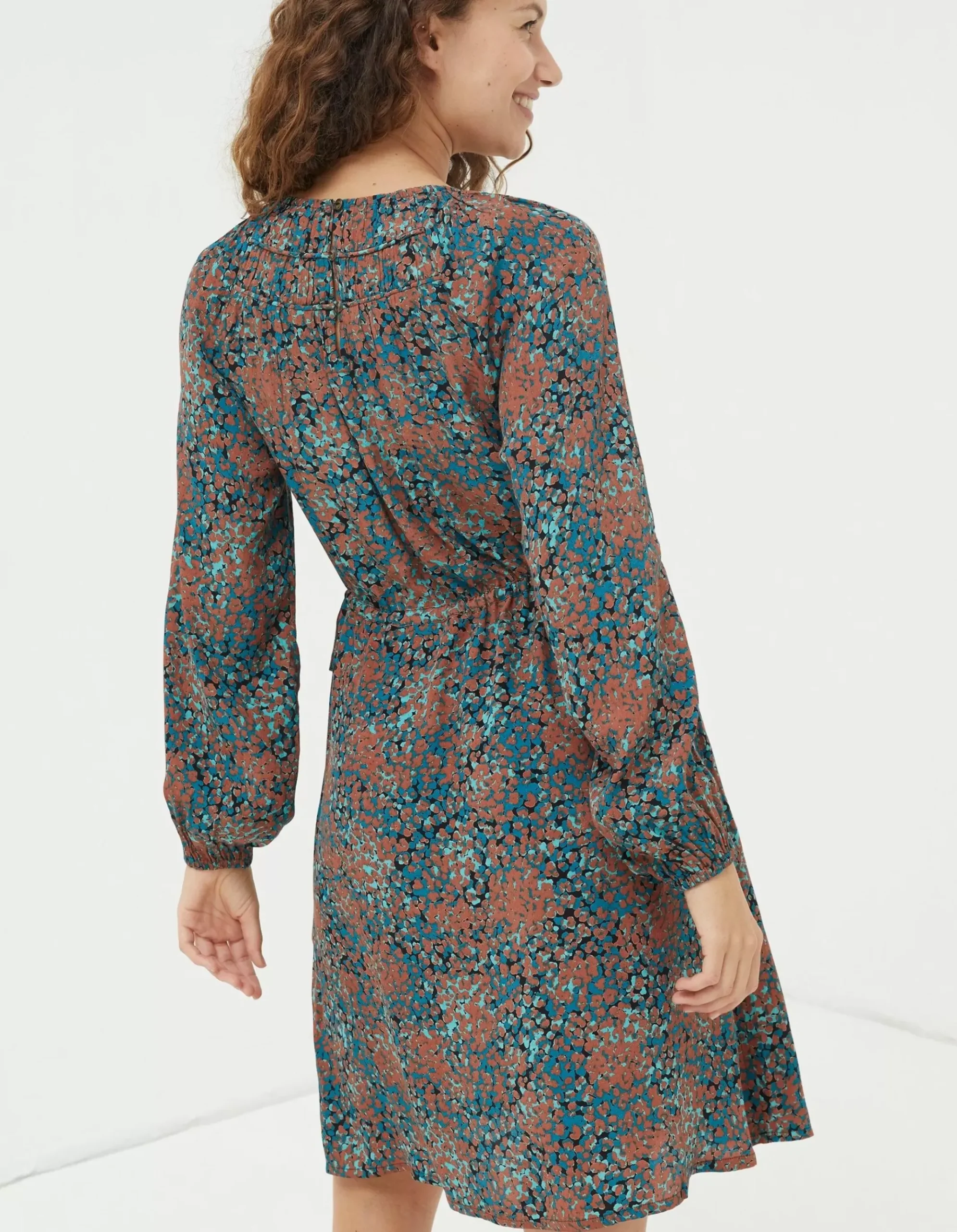 Taylor Textured Spot Dress