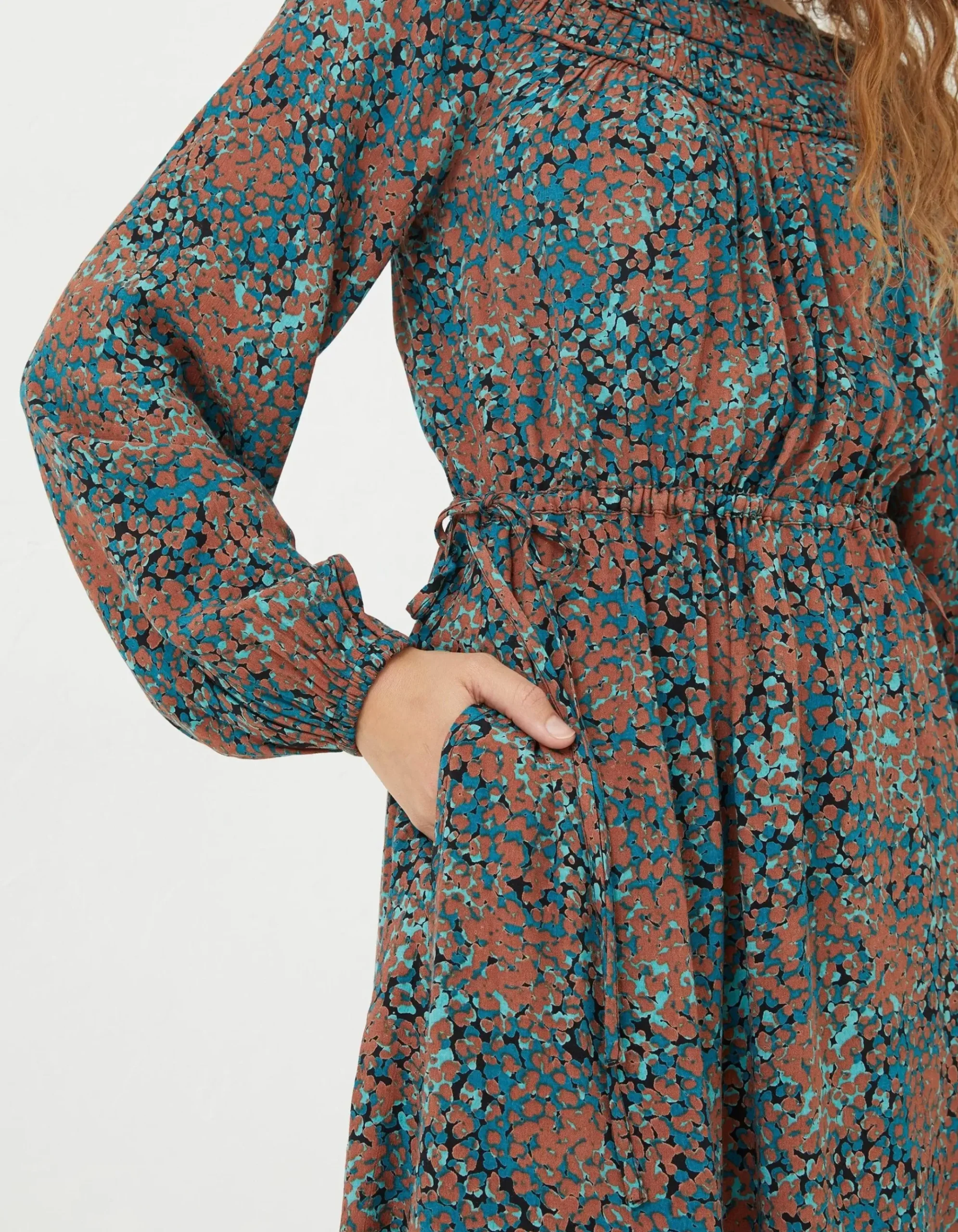 Taylor Textured Spot Dress